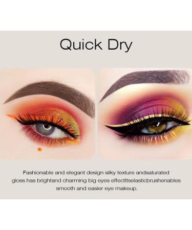 Eyeliner smudge-proof waterproof color eyeliner easy to color long-lasting fast-drying ultra-fine eyeliner (8) - Buy Online on GoSupps.com
