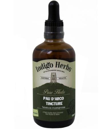 PAU D'Arco Tincture - 100ml - (Tabebuia avellaneda) 100 ml (Pack of 1) - Buy Online on GoSupps.com