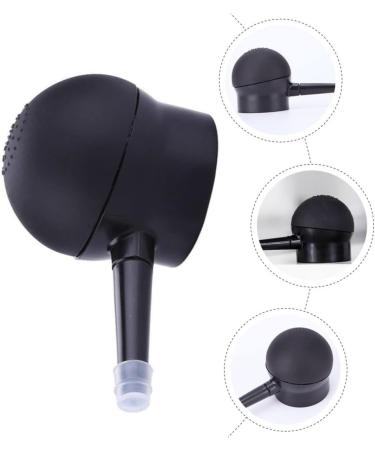 SKISUNO 1pc Silicone Nozzle Hair Fibers Pump Applicator Thickening Hair Spray Empty Spray Black - Buy Online on GoSupps.com