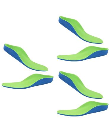 Gatuida 3 Pairs Feet Orthotic Sports Insole Sueding Comfortable Insole Children Breathable Insoles Arch Support Insoles Correction Insoles Kids Floor Mat Sole of Foot Girl Child