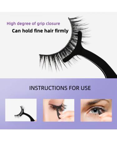 Kaluofan Reusable Self Adhesive False Eyelashes - 5 Pairs | No Glue Needed | Natural Look & Waterproof | Easy to Apply - Buy Online on GoSupps.com