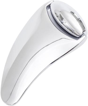 Guasha Roller For Face | Metal Sha Facial Tools | Face Roller For Women Beauty Tool For Cheekbones Neck Chin Eyes Forehead Nose Silver Scraping Board + Silver Roller - Buy Online on GoSupps.com