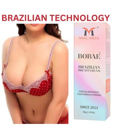 MACARIA Bobae Breast Enhancement Cream ENHANCE Breast Enlargement Cream Breast Lifter Larger Firmer and Fuller Breasts - All-Natural Fast Growth Tightening Breast Enlargement Cream Gel - Buy Online on GoSupps.com