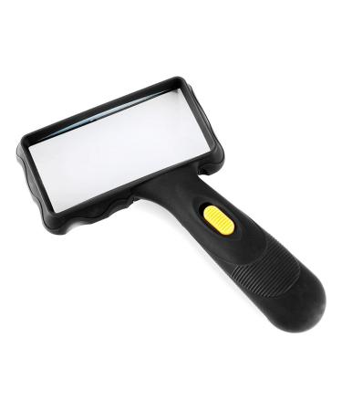 Magnifying Glasses Educational Hobby Magnifiers 10 Times Handheld Magnifying Glass High-Power Hd Lamp Elderly People Reading Child Students a Magnifying Mirror Comfortable Anniversary