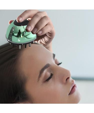 Tefexer Scalp Applicator Comb | Hair Oil Applicator for Scalp Treatment | Essential Oil Hair Growth & Massage Brush - 12 Pin Gold - Buy Online on GoSupps.com