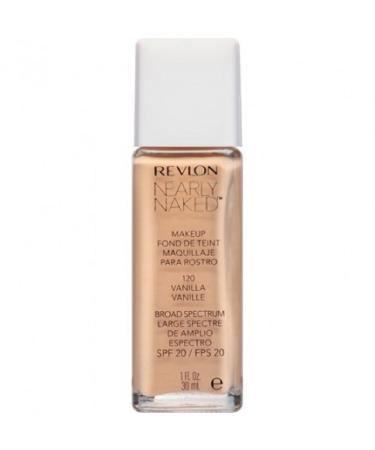 Revlon Nearly Naked Makeup - Vanilla - 1 oz