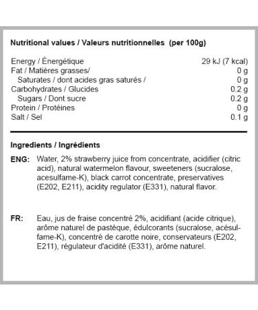 Slimpie - Watermelon Strawberry Lemonade Syrup - 6x 650ml - Buy Online on GoSupps.com