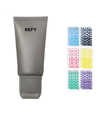 R.E.F.Y Glow and Sculpt Face Serum Primer with Niacinamide (1.4 oz / 40 mL) + Bonus Acne Patch (36 Pieces)