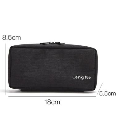 gofidin Portable Insulin Cooling Bag - Diabetic Medical Cooler Case, Thermal Insulated Travel Pouch (Black) - Buy Online on GoSupps.com