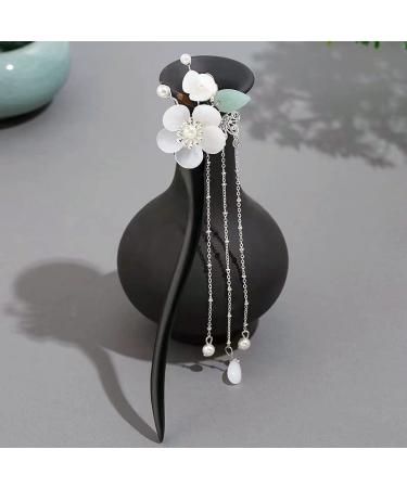 SUNNYHILL Chinese Vintage Hair Chopsticks for Women - Handmade Wooden Hair Sticks for Bun Hairstyles - Buy Online on GoSupps.com