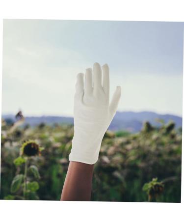 PLAFOPE 12 Pairs Moisturizing Gloves Work Gloves Working Gloves Moisturizing Overnight Gloves Cotton White - Buy Online on GoSupps.com