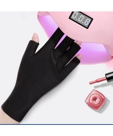 CURELIX Anti UV Gloves for Gel Nail Lamp - Professional UV Protection for Manicures - Buy Online on GoSupps.com