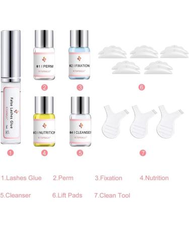 Bestauty Professional Lash Lift Kit - Eyelash Perm Tools for Extensions & Curling at Home Salon - Buy Online on GoSupps.com