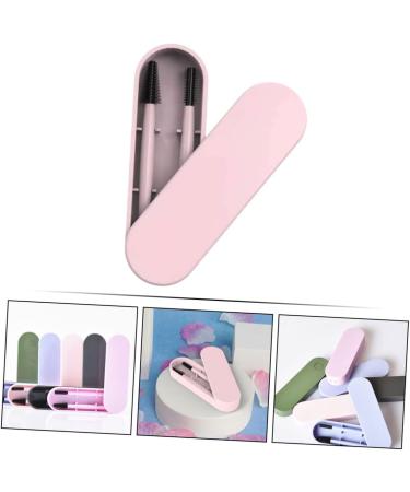 DOITOOL 1set Eyelash Brush Eyebrow Brush Multifunction Eyebrow Brush Multi Function Eyebrow Brush Makeup Applicator Silicone Makeup Mascara Kit Multipurpose Pink Woman Shaper Silica Gel - Buy Online on GoSupps.com