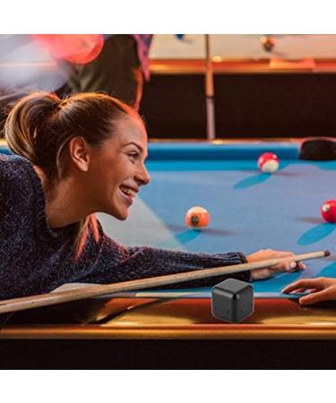 Vgeby Snooker Pool Chalk - Durable Aluminum Billiard Tip Chalk - Portable 3 Colors - Closed Kreideetui (Black) - Buy Online on GoSupps.com