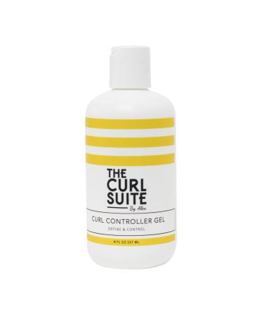 The Curl Suite Curl Controller Gel for Unisex - Long-Lasting Curly Hair Gel  Perfect Curl Styling Gel  Curl Gel for Curly  Coily  and Wavy Hair (8 Oz)