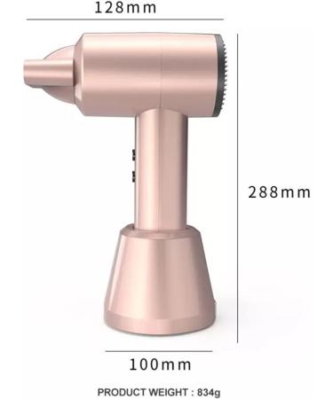 Travel Hair Dryer Portable Cordless Hair Dryer with Charging Base 6 Temperatures Cordless Hair Dryer for Indoor Outdoor Travel - Buy Online on GoSupps.com