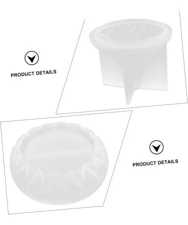 EXCEART 2pcs Storage Box Mold Lipstick Mold Silicone Mold Storage Case Organizer Mold Accessories Cake Mold 8.5X8.5X7CMx2pcs Pyramidx2pcs - Buy Online on GoSupps.com