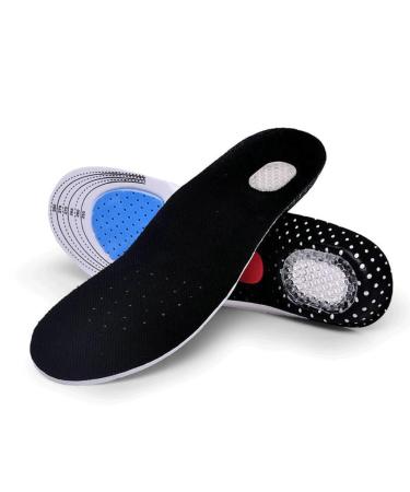 Breathable and Cushioned Military Training Insoles Can Be Cut for Men and Women to Absorb Sweat EVA Sports Insoles(40) 40 D