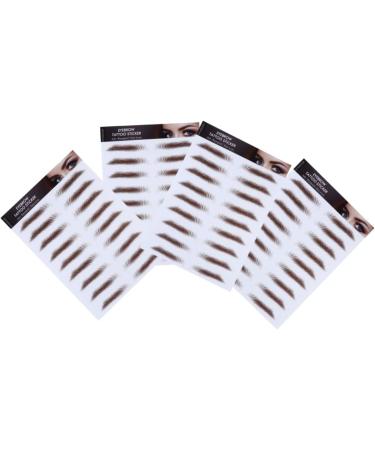 Beavorty 8 Pcs Eyebrow Stickers Blush Makeup False Water Transfer Eyebrow Sticker Eyebrow Shape Applique 4d - Buy Online on GoSupps.com