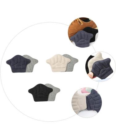Buy FRCOLOR 3 Pairs Follow-Up Block Heels - Comfortable Cushioned Heel Pads for Men & Women - Wear-Resistant Foot Protector for Casual & Sports Shoes - Buy Online on GoSupps.com