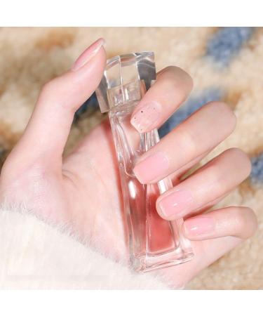 7.3ml Pink Gel Semi Permanent Top Coat Soak Off UV Gel Gel Nail Polish Transparent Jelly Gel Phototherapy Gel - (Color: 4) - Buy Online on GoSupps.com