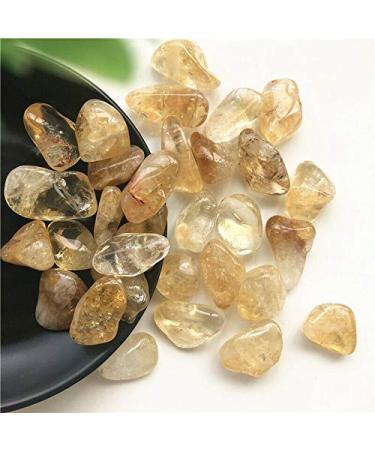 100g 20-40mm Natural Tumbled Citrine Quartz Crystal Stones Reiki Stones Brazil Natural Stones and Crystals Full of Texture