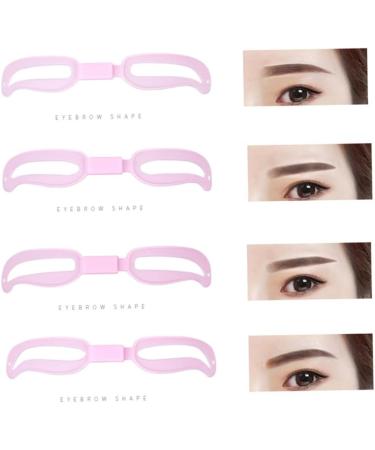 VINTORKY 5 Lash Kit Eyebrow Grooming Stencil Makeup Stencil Eyebrow Card Set Miss Modify Eyebrow Pencil - Buy Online on GoSupps.com