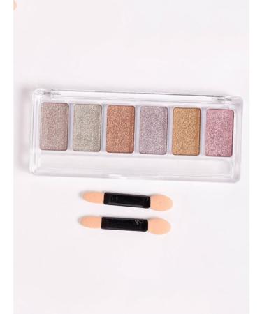 Nail Mirror Powder 6 Colours Manicure Chrome Glitter Pigment with Eyeshadow Sticks Golden  - Buy Online on GoSupps.com