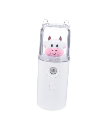 Beatifufu Moisturizer Humidifier Sprayer Eyelash Extensions Facial Sprayer Face Plastic Material White