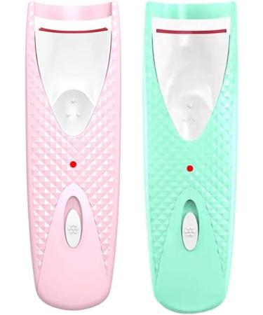 kawehiop Eyelash Heating Curler Portable Electric Hand Held 40 Eyelashes Extension Clip Battery Operated Makeup Curling Girls - Buy Online on GoSupps.com