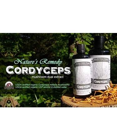 Half Hill Farm Cordyceps Mushroom Dual Extract 6.76 OZ - Buy Online on GoSupps.com