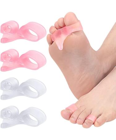 5-in-1 Manicure Tools Set for Toe Correction - Hammer Toe Straightener, Toe Separators, Bunion Corrector, Toe Spacers, Big Toe Spreader - 4 Pairs with Thumb Splint - Buy Online on GoSupps.com