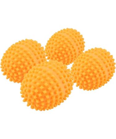 Dekaim Tumble Dryer Balls - 4 Pack Orange Reusable Dryer Balls for Cleaning Clothes | Eco-Friendly Laundry Solution - Buy Online on GoSupps.com