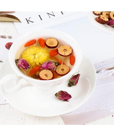 Rose Eight Treasures Tea 130g/box 4.58oz/box Scented Tea Bags Fruit Tea Herbal Tea Cold Brew Tea  - Buy Online on GoSupps.com