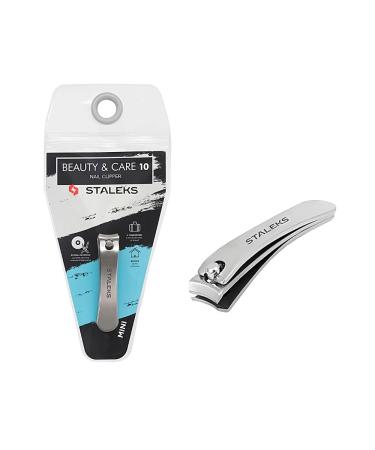 STALEKS PRO Mini Compact Nail Clipper.Stainless Steel.Beauty & Care 10 (KBC-10)