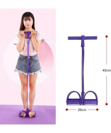 Multifunction Resistance Training Pedal Exerciser - Purple - Buy Online on GoSupps.com