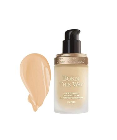 Born Like This Medium-to-Full Coverage Foundation - Ivory 06 (1 Fl Oz) - Undetectable Formula - Buy Online on GoSupps.com