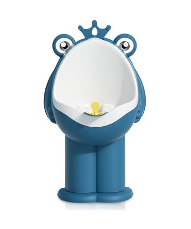 thumbnail interactive-video image 1 of Toddler Potty Training Toilet Soraco Cute Frog Potty Toilet Training Urinal For Boys - Blue Toddler Urinal 1 of 10