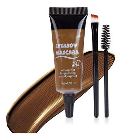 SLYHHZHMY Eyebrow tint with two eyebrow shades Eyebrow tint set Water and smudgeresistant Eyebrow mascara without additives 1