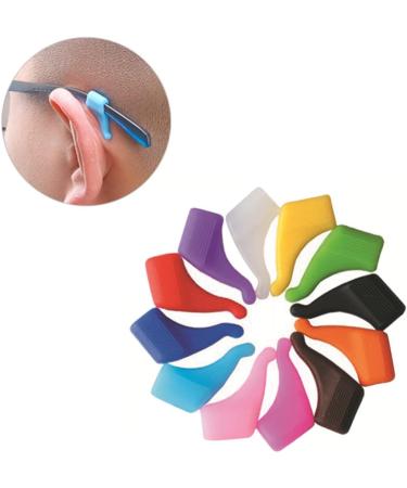 Housoutil 72 Pairs Ear Hook Glasses Holders - Anti-Slip Silicone Brackets for Secure Eyewear & Earrings - Buy Online on GoSupps.com