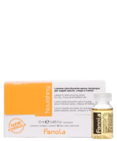 Fanola Nutri Care Leave-In Restructuring Lotion - 12 Vials