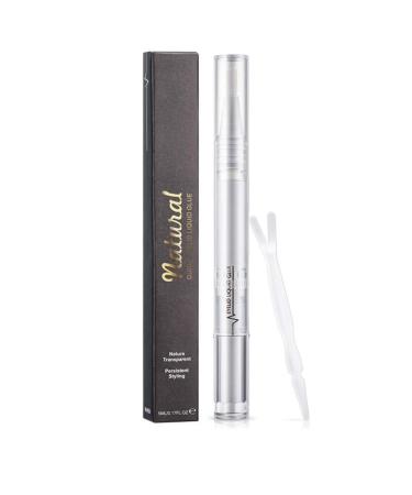 Eyelid Glue Double Eyelid Cream Natural Invisible Double-Fold Eyelid Styling Cream Eyelid Lift Glue Pen Gel with Y Stick for Girls/Women Beauty Tools