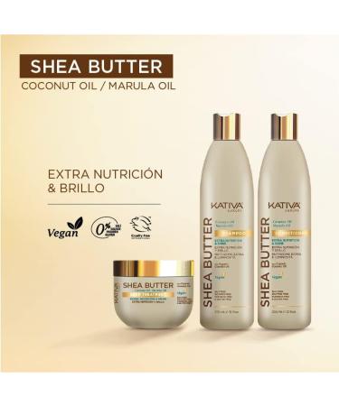 SHEA BUTTER coconut & marula oil deep treatment 300 ml - Buy Online on GoSupps.com