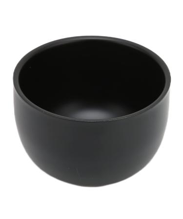 Shaving Cream Bowl Shaving Bowl Black Stainless Steel Shaving Cream Soap for Men Father's Day Gifts