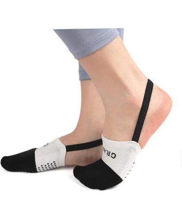 Buy Gatuida 2 Pairs Yoga Socks - Anti-Drop Forefoot Pad & Toe Topper - Perfect for Barre Ballet & Fitness | International Shipping Available - Buy Online on GoSupps.com