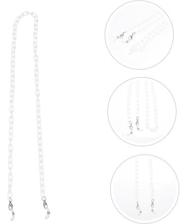 Shop Trendy Combined Face Mask Glasses - Korean Sunglasses with Lanyard & Acrylic Necklace - Stylish Double Purpose Masking Chain - Buy Online on GoSupps.com