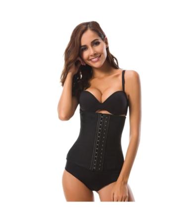 HKDYWTNB Back Brace Lumbar Support Stomach Abdominal Binder Slimming Body Shaper Belt Binder Post Corset Trainer Waist Belt X-Large Black