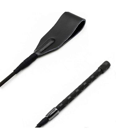E-FirstFeeling 18 Inch Leather Riding Crop Whip for Horses - Equestrian Jump Bat - Buy Online on GoSupps.com