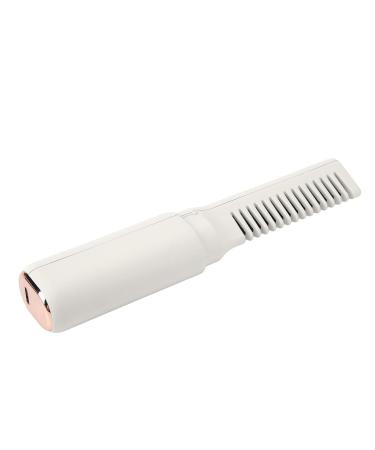 Buy VGEBY 2 in 1 Portable Straightening Brush - Cordless Mini Hair Straightener with 3 Adjustable Temperatures & Anti-Scald Design - Perfect for All Hair Types - Khaki - Buy Online on GoSupps.com